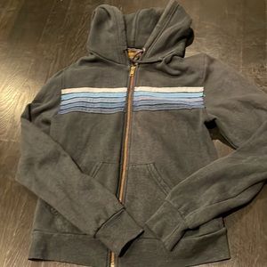 AVIATOR NATION STRIPPED SWEATSHIRT